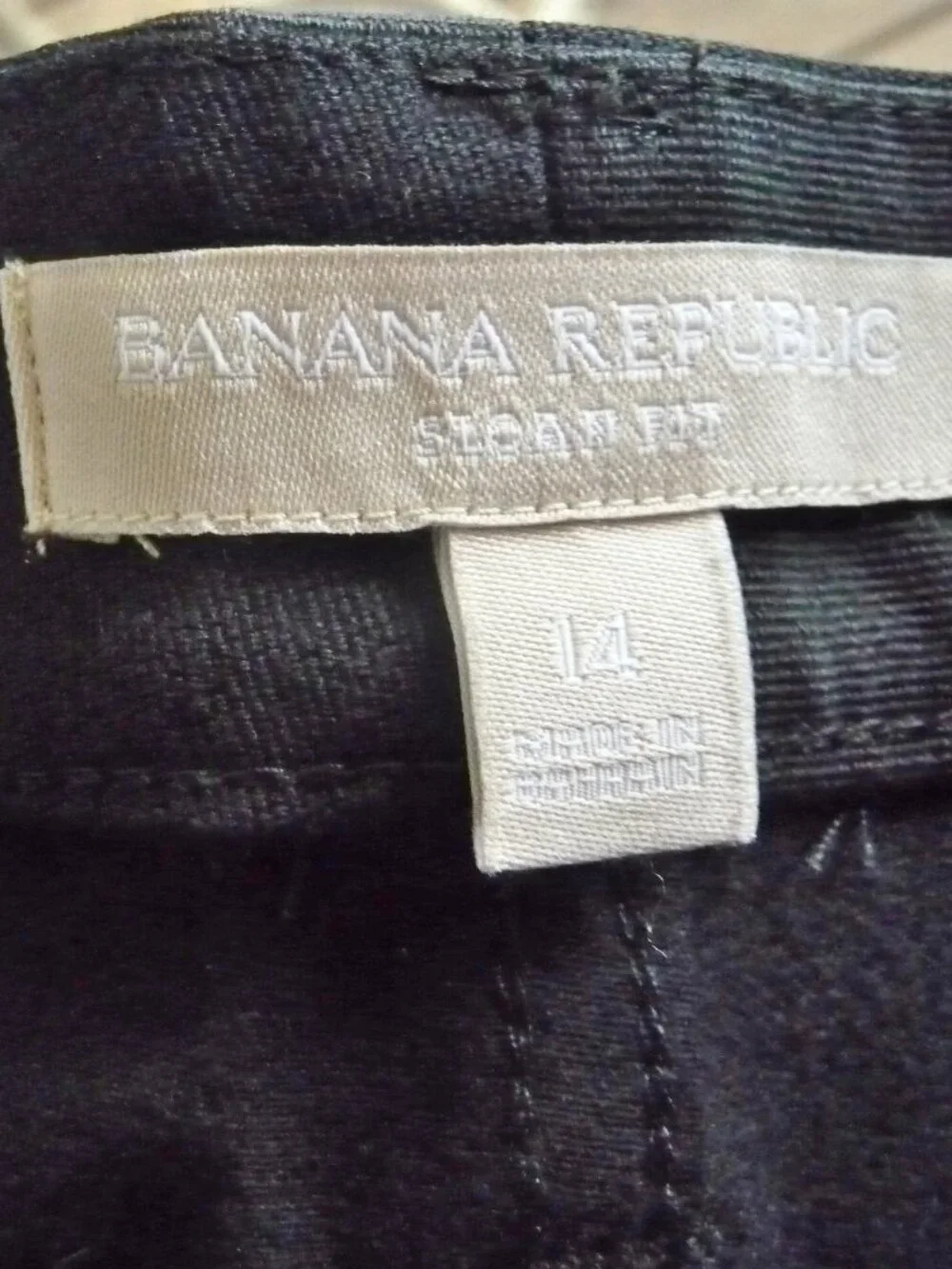 BANANA REPUBLIC SIZE 14 SLOAN FIT